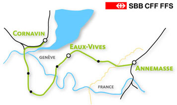 L&rsquo;ADTC-Grenoble soutient CEVA, le projet de RER genevois