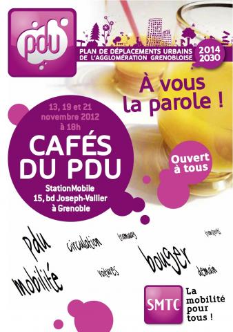 PDU de l&rsquo;agglomération grenobloise – les cafés du PDU