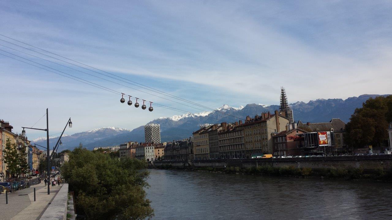 Téléphérique de la Bastille à Grenoble Téléphérique de la Bastille à Grenoble