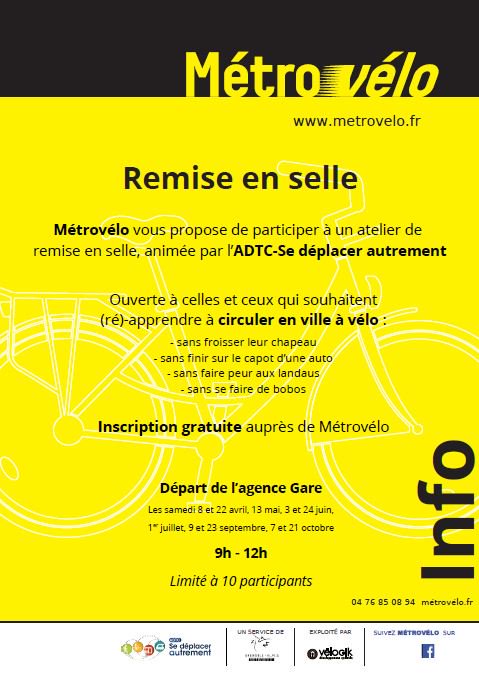 Remise en Selle Métrovelo Remise en Selle Métrovelo