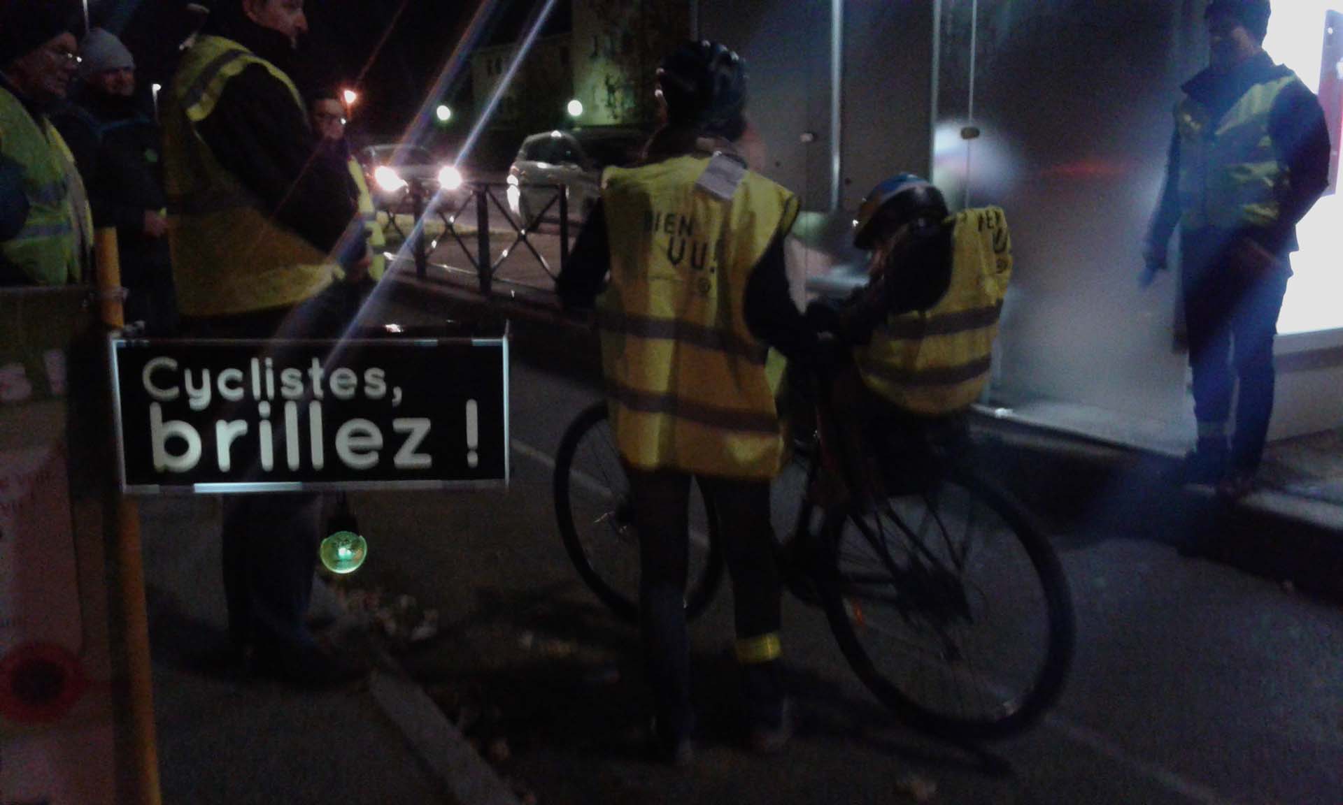 L&rsquo;opération « Cyclistes brillez ! » approche à grand pas