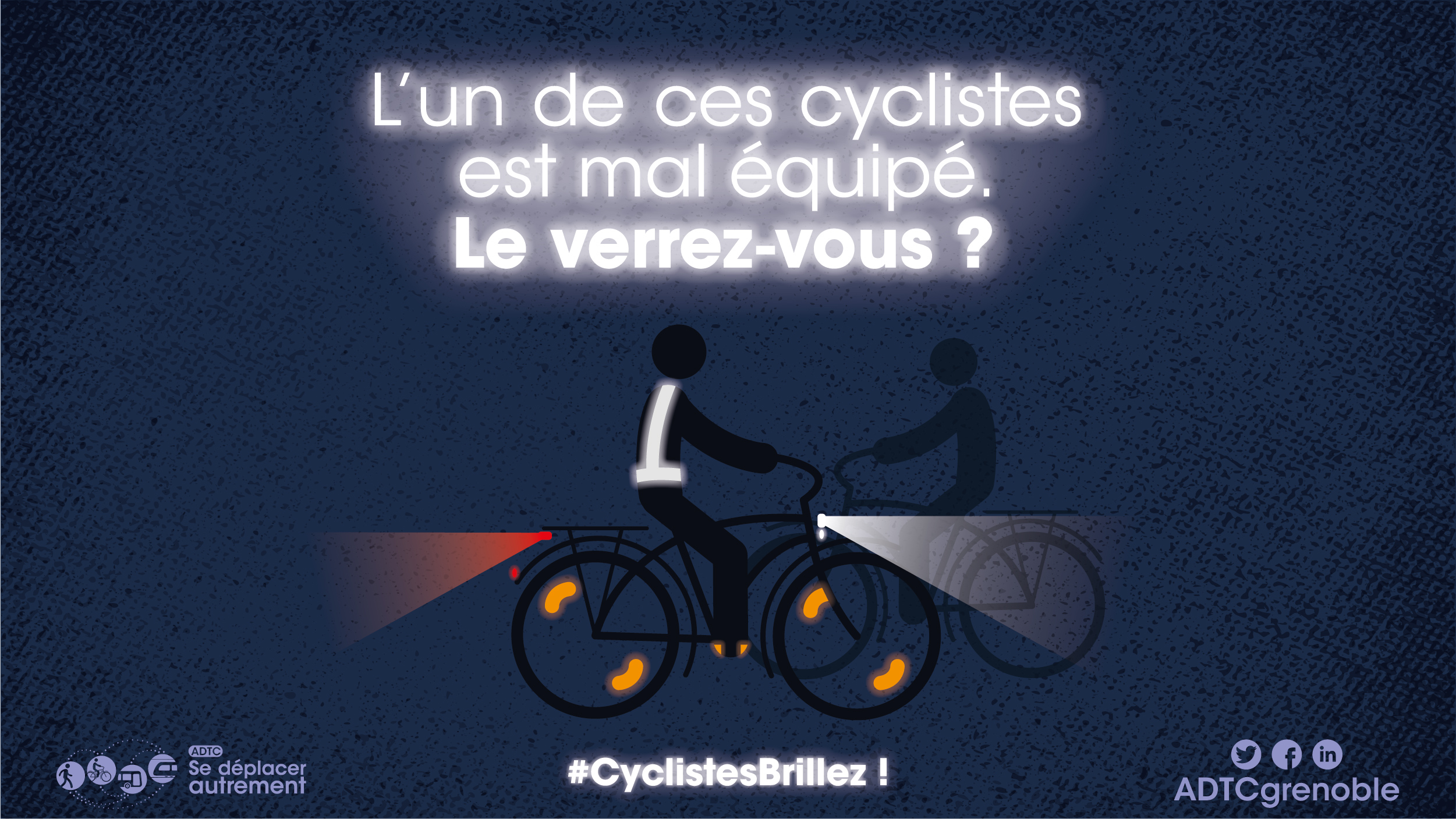 « CYCLISTES, BRILLEZ ! »  Campagne automne 2022