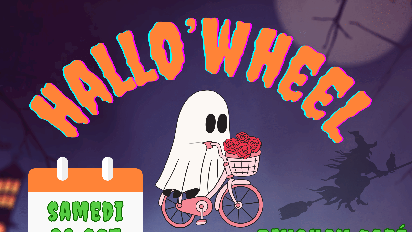 Véloparade Hallo&rsquo;Wheel samedi 26 octobre
