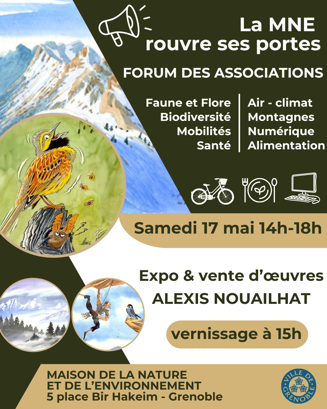 16-17 mai : week-end inter-associatif à la MNE