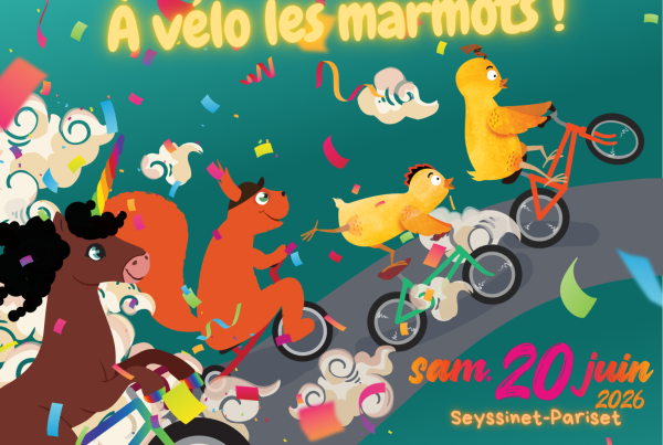 Affiche de la véloparade des enfants 2026